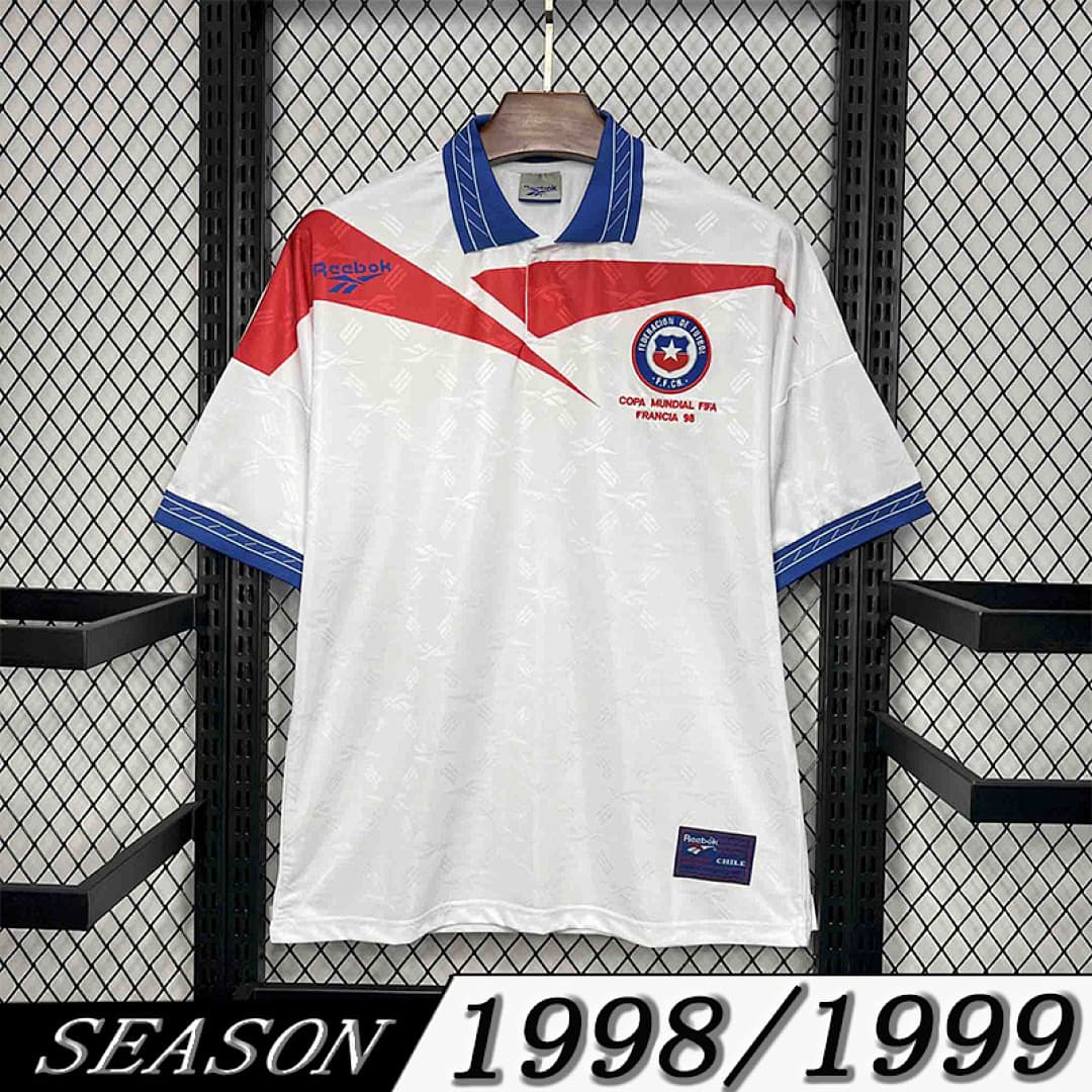 Camisola Retrô Seleção do Chile 1998 Away