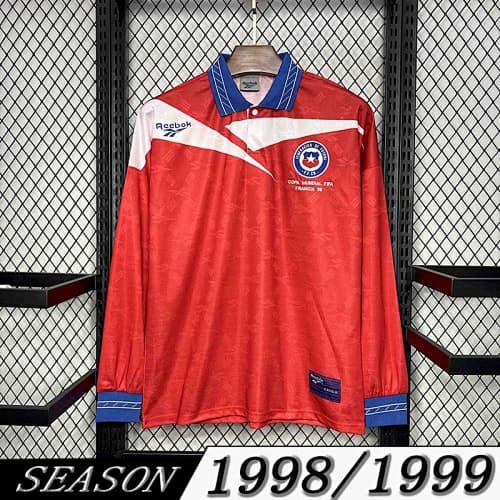Camisola Retrô Seleção do Chile 1998