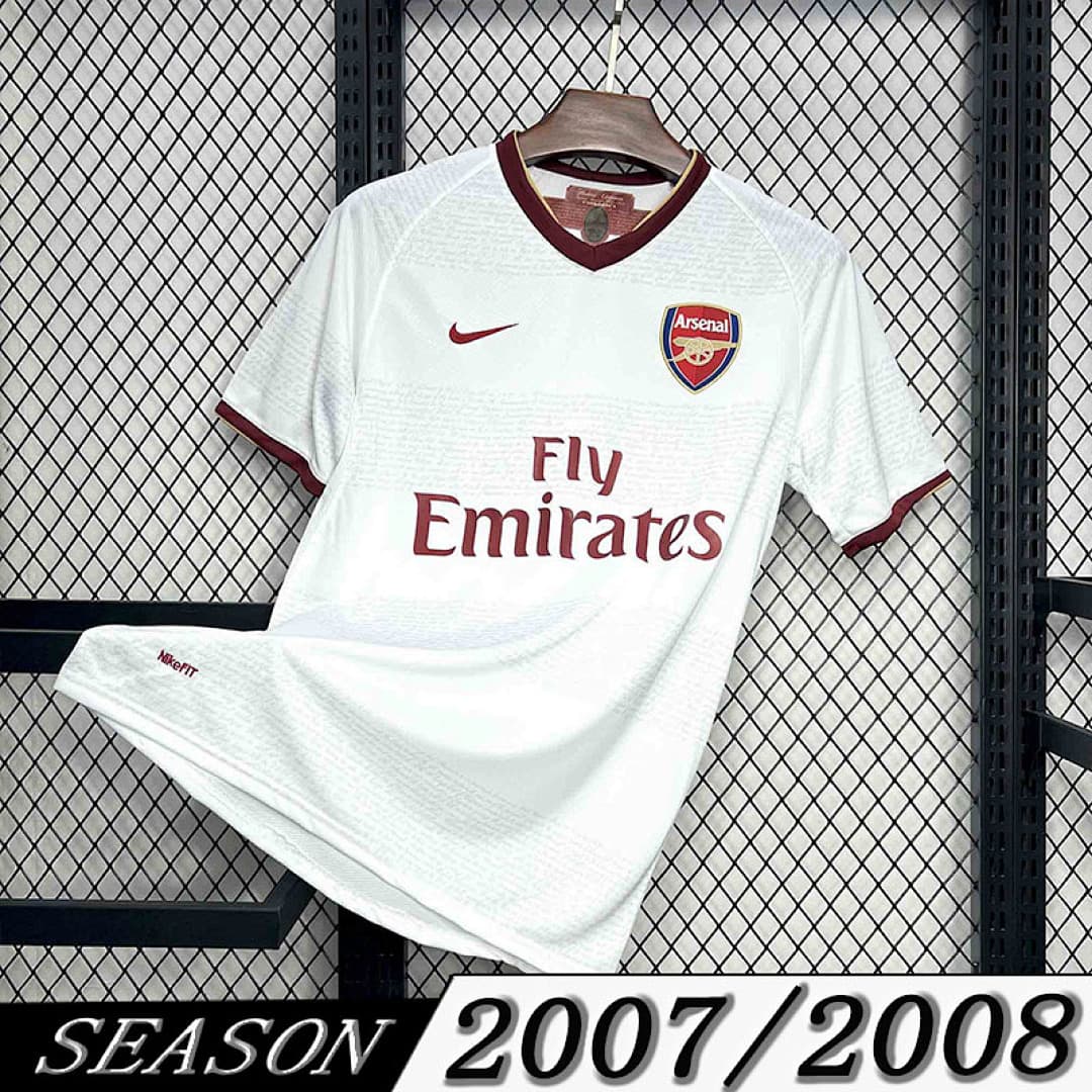 Camisola Retrô Arsenal 2007/08