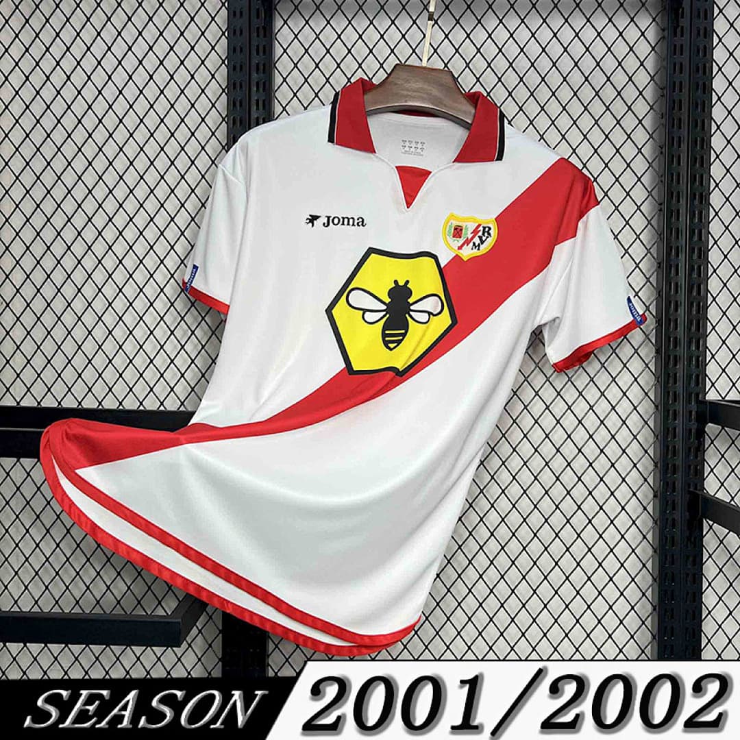 Camisola Retrô Rayo Vallecano 2001/02