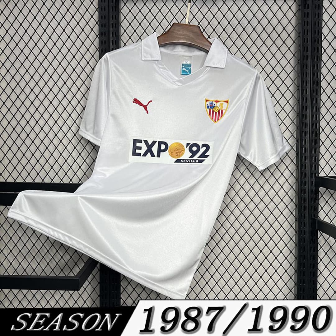Camisola Retrô Sevilla 1987/90