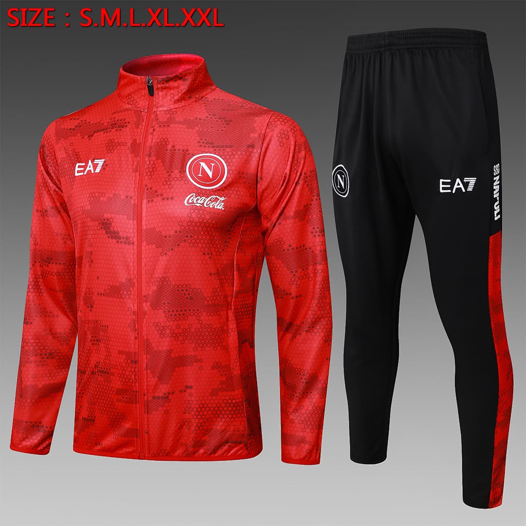Casaco Napoli 2026/27 — Vermelho