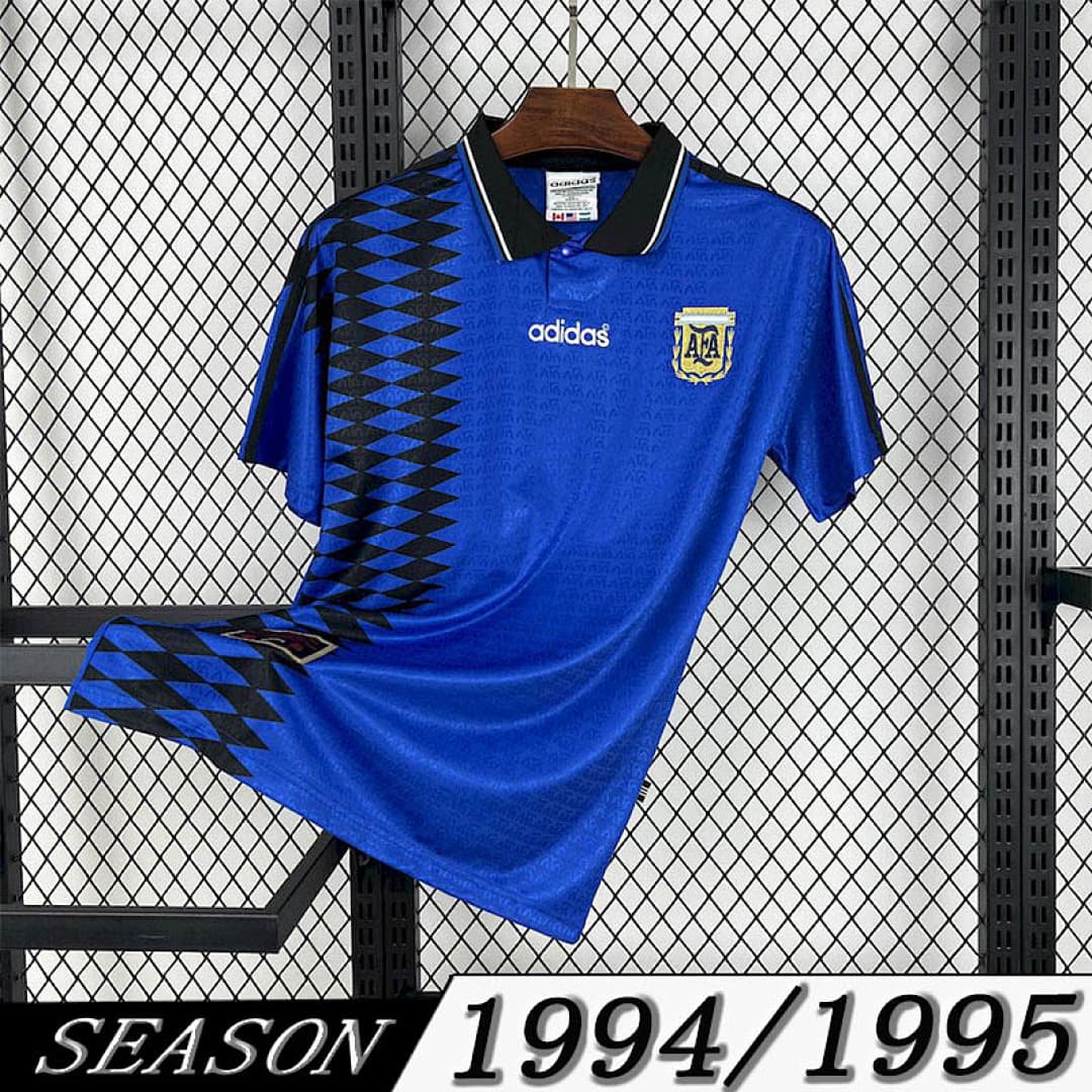 Camisola Retrô Seleção da Argentina 1994 Away