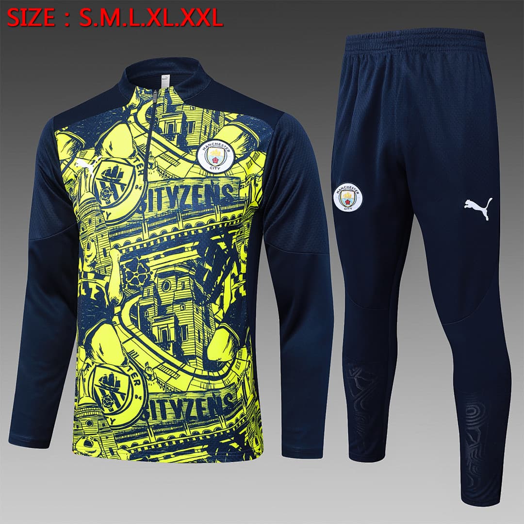 Fato de Treino Manchester City Manga Longa 2026/27