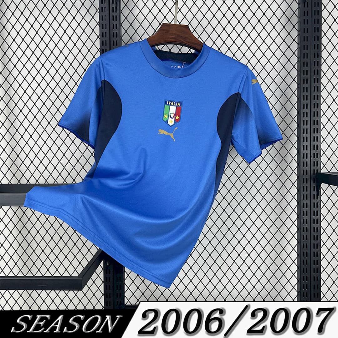 Camisola Retrô Seleção da Itália 2006
