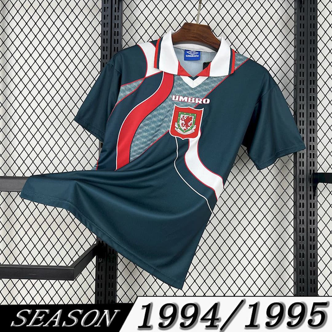 Camisola Retrô Seleção do País de Gales 1994/95 Away