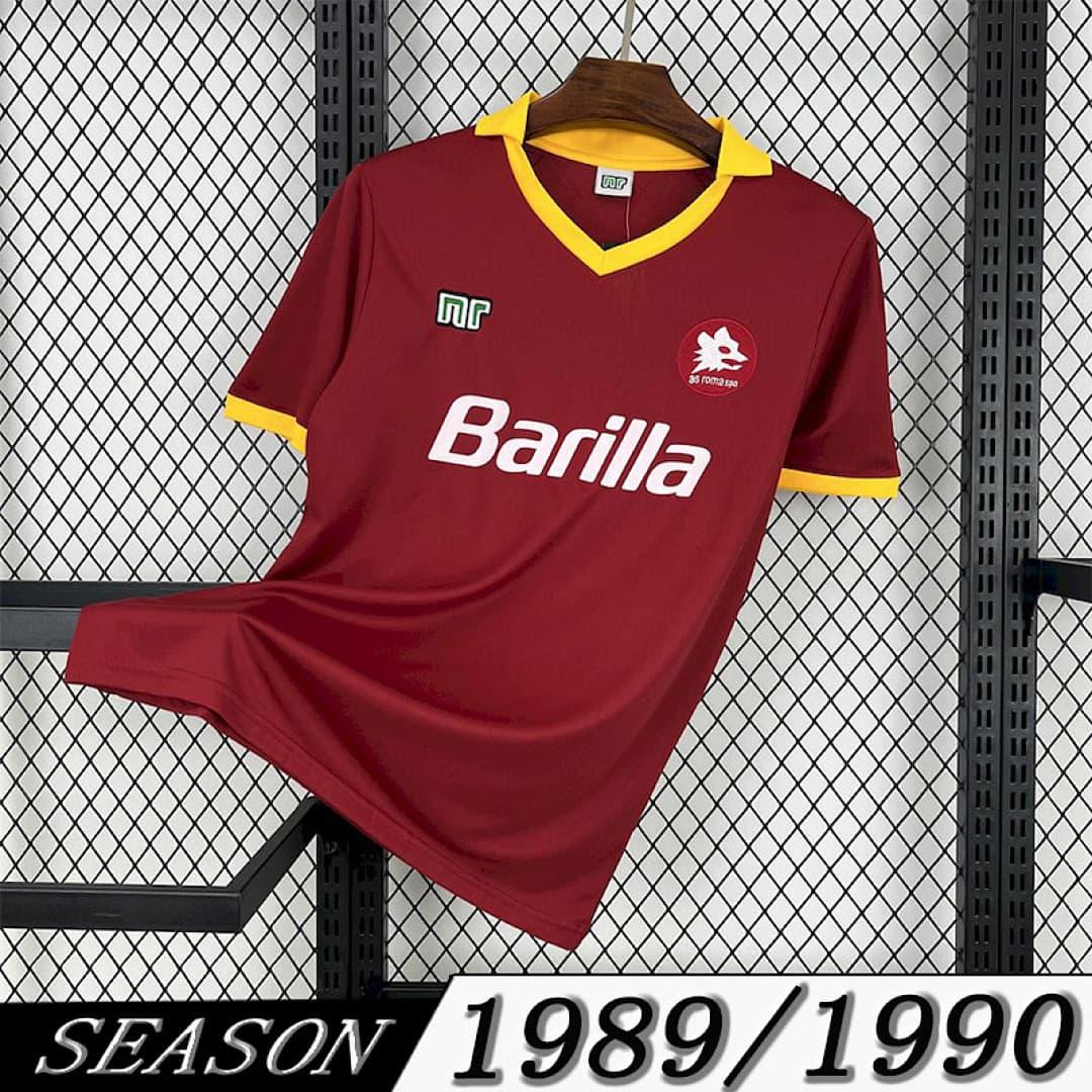 Camisola Retrô Roma 1989/90