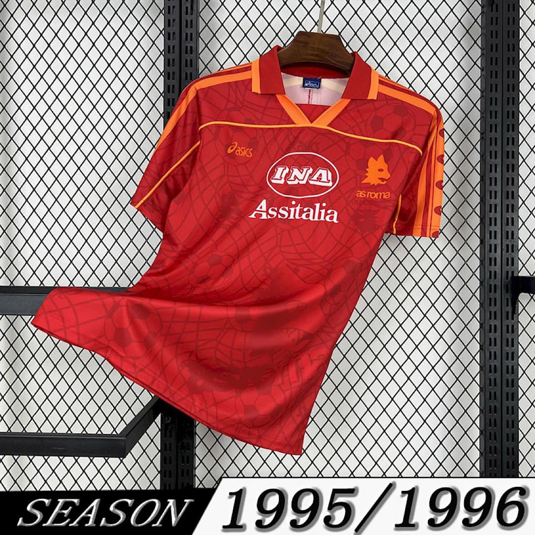 Camisola Retrô Roma 1995/96