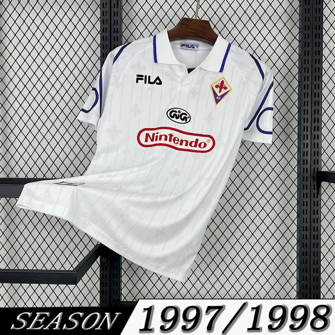 Camisola Retrô Fiorentina 1997/98 Away