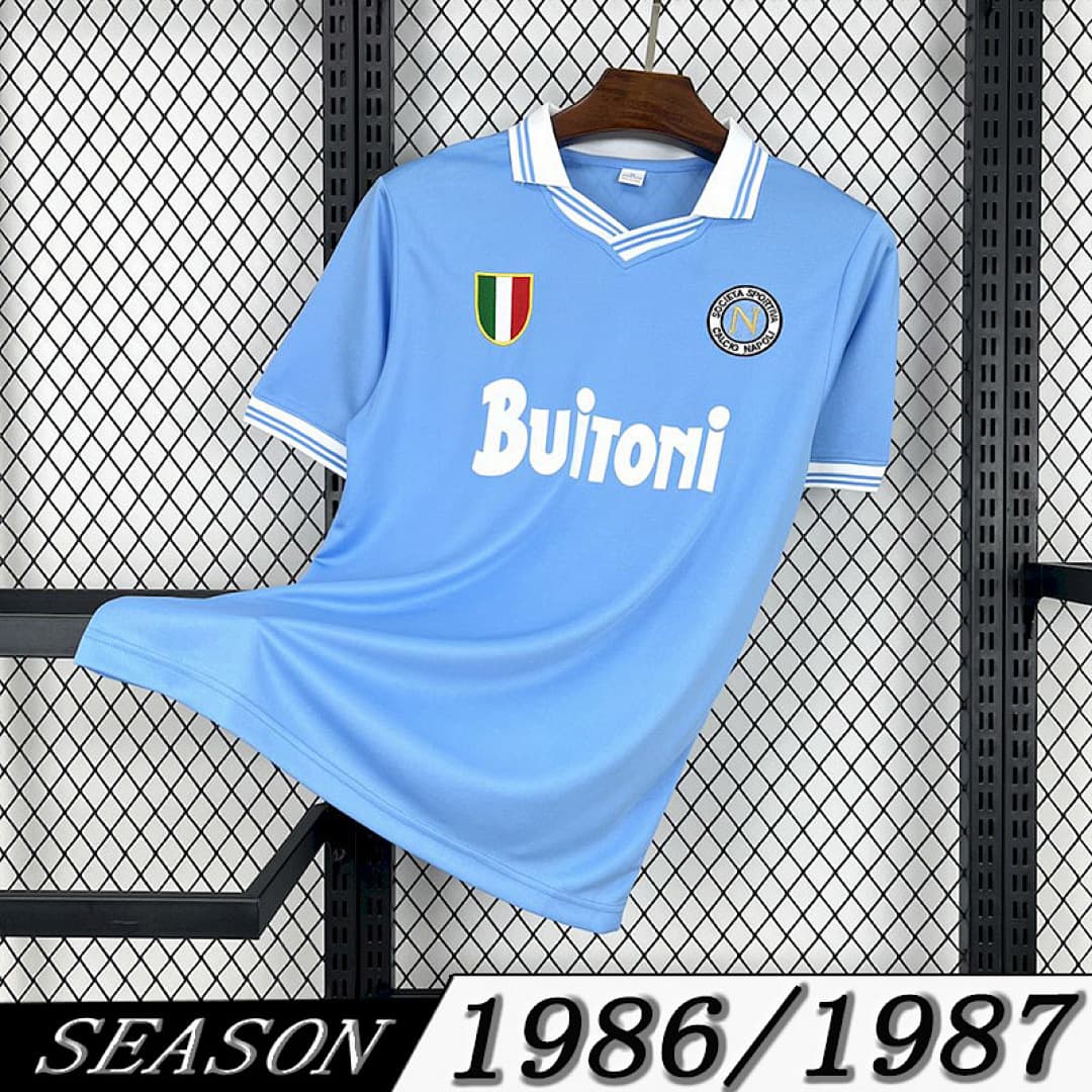 Camisola Retrô Napoli 1986/87
