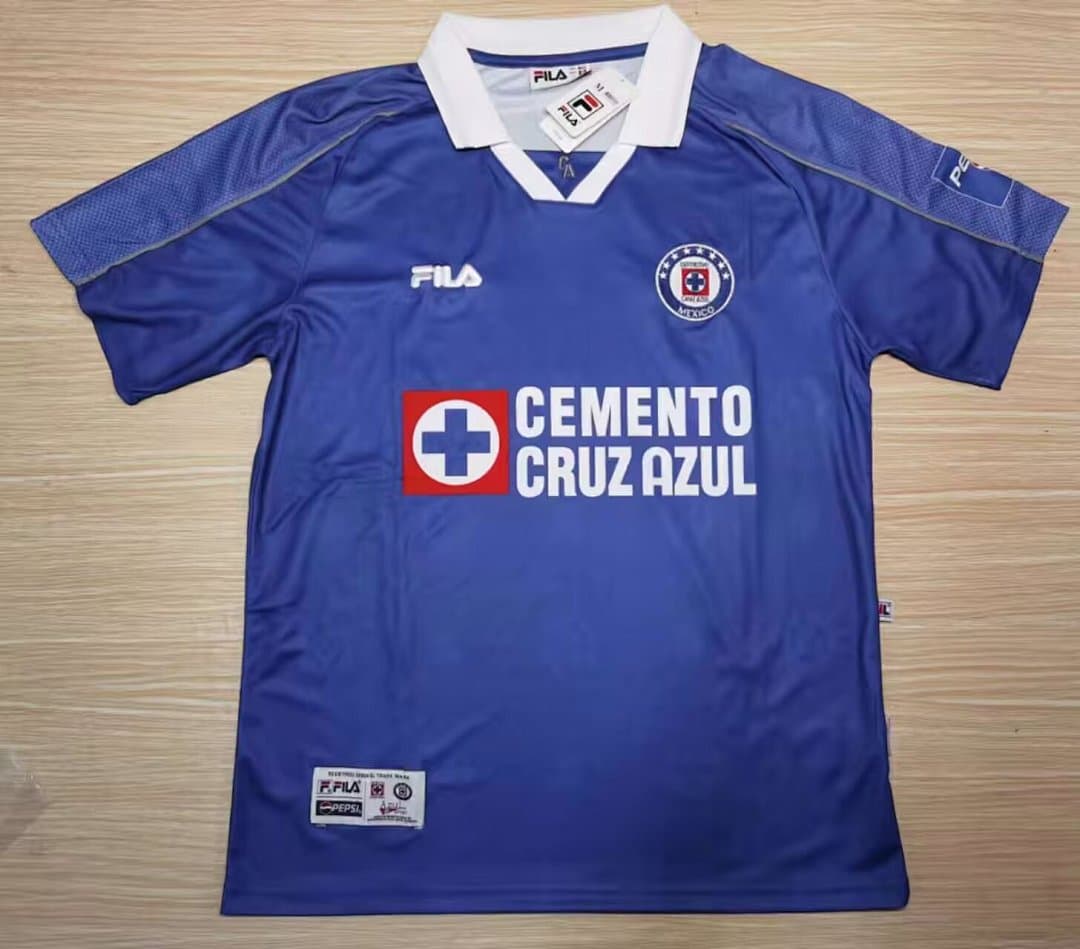 Camisola Retrô Cruz Azul 2002/03