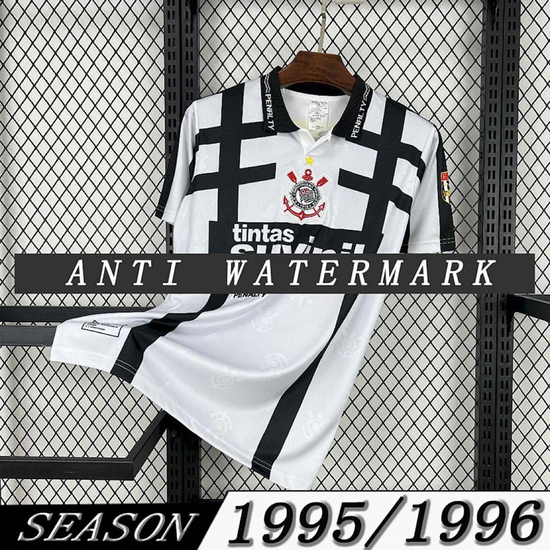 Camisola Retrô Corinthians 1995/96