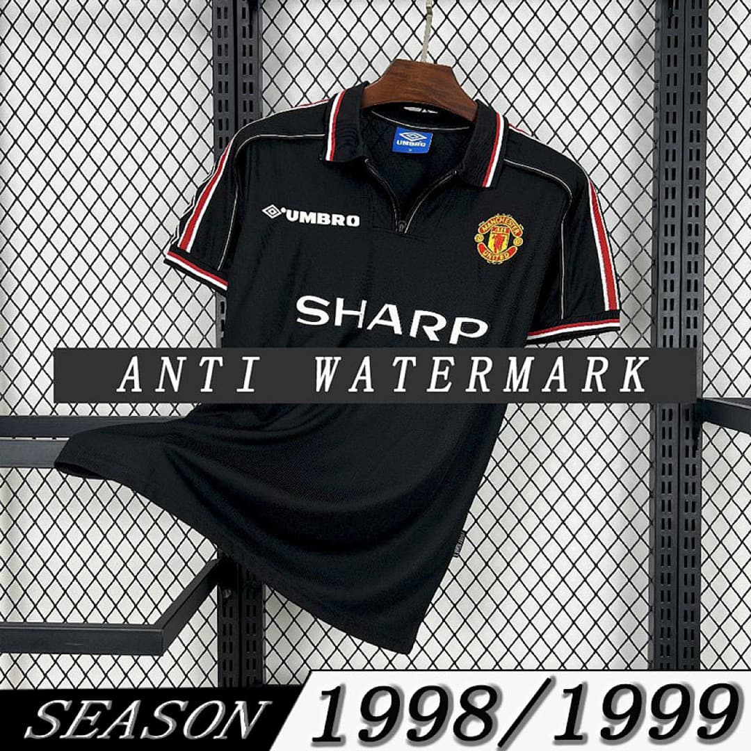 Camisola Retrô Manchester United 1998/99 Away