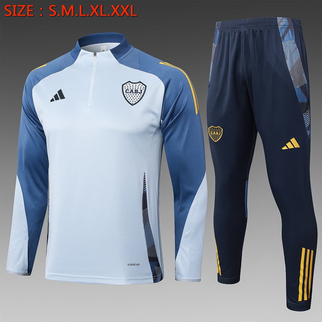 Fato de Treino Boca Juniors Manga Longa 2026/27 — Cinza