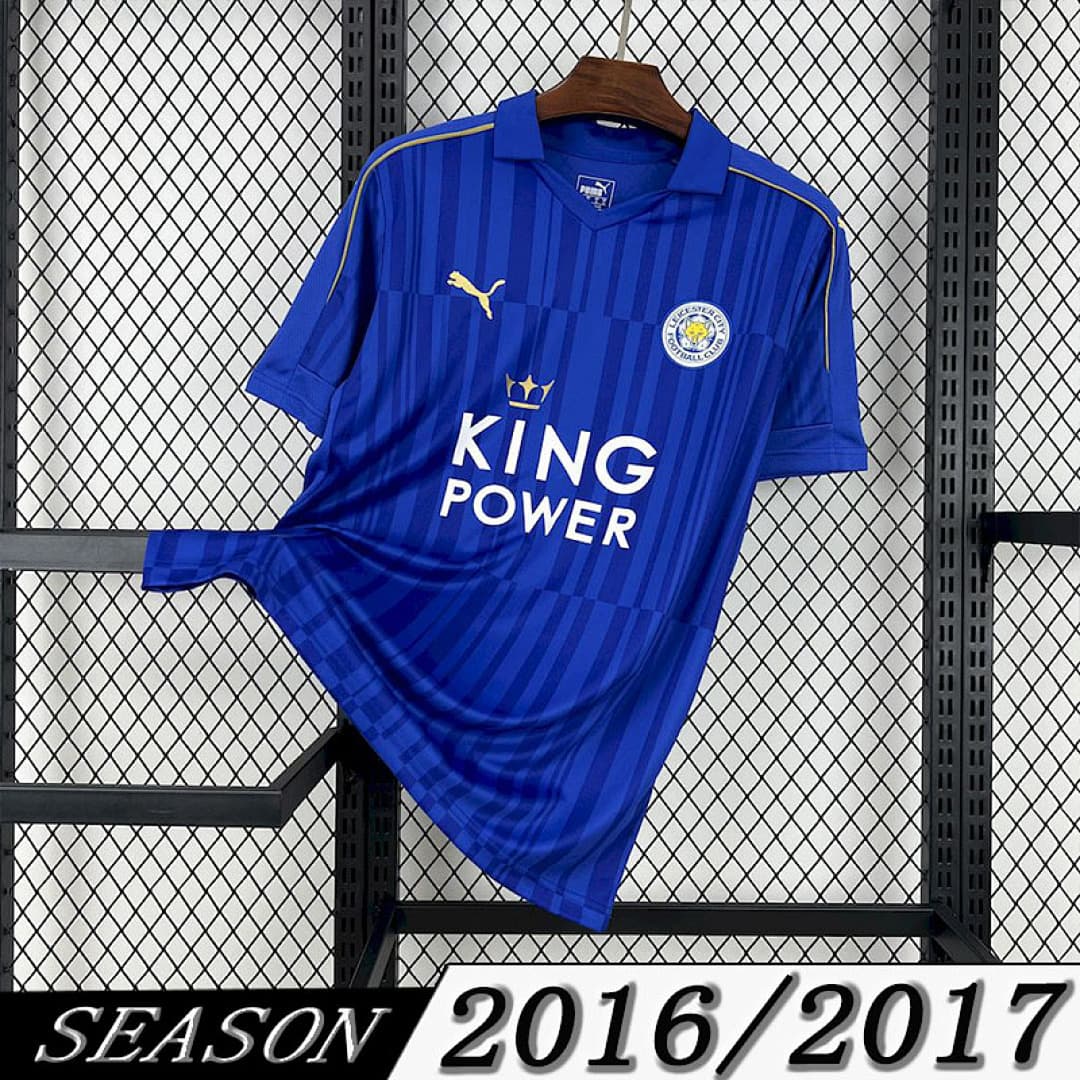 Camisola Retrô Leicester City 2016/17