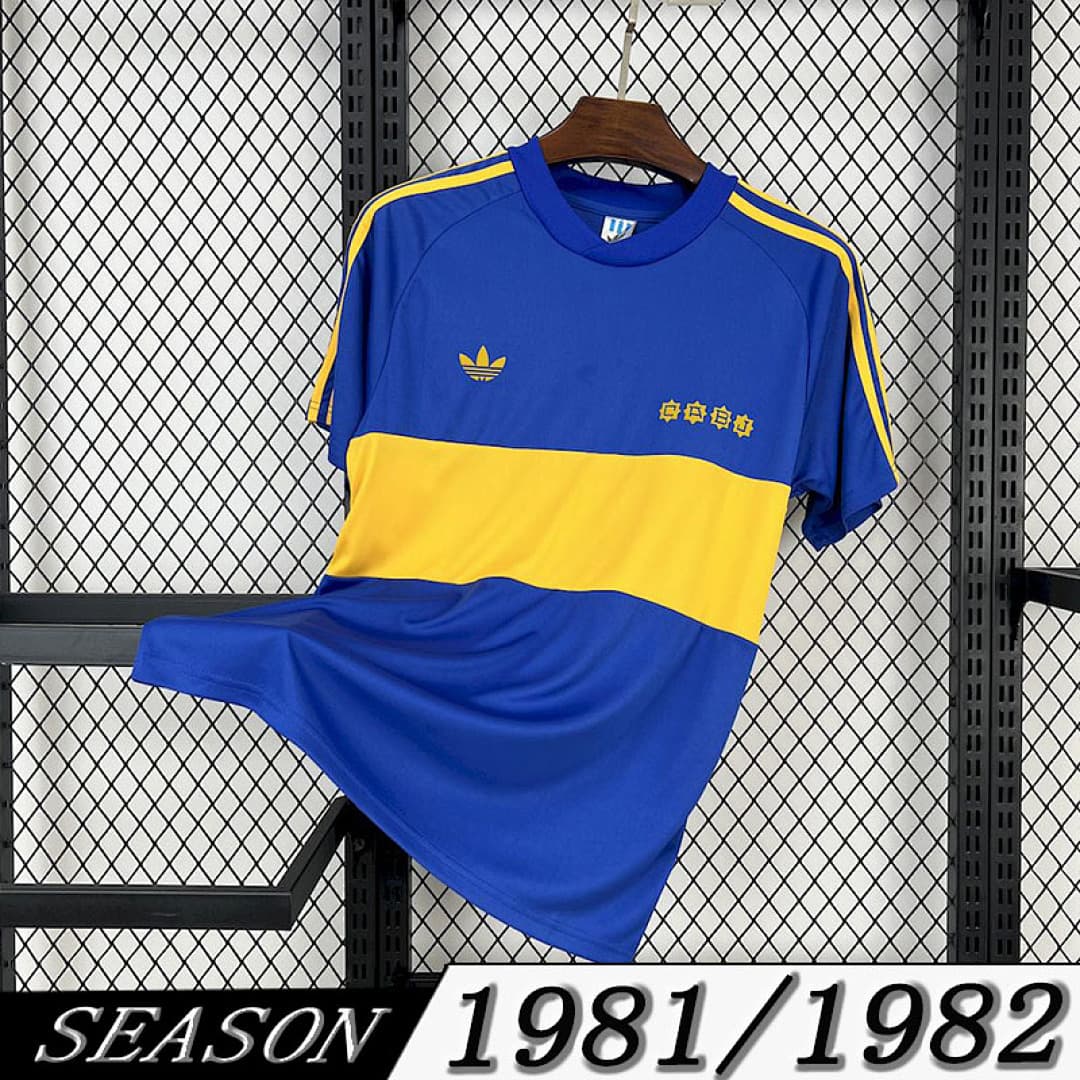 Camisola Retrô Boca 1981/82