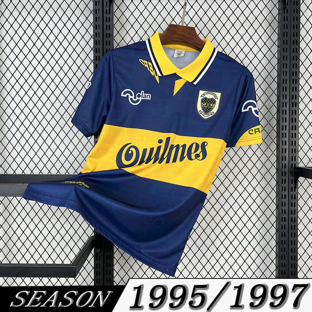 Camisola Retrô Boca 1995/97