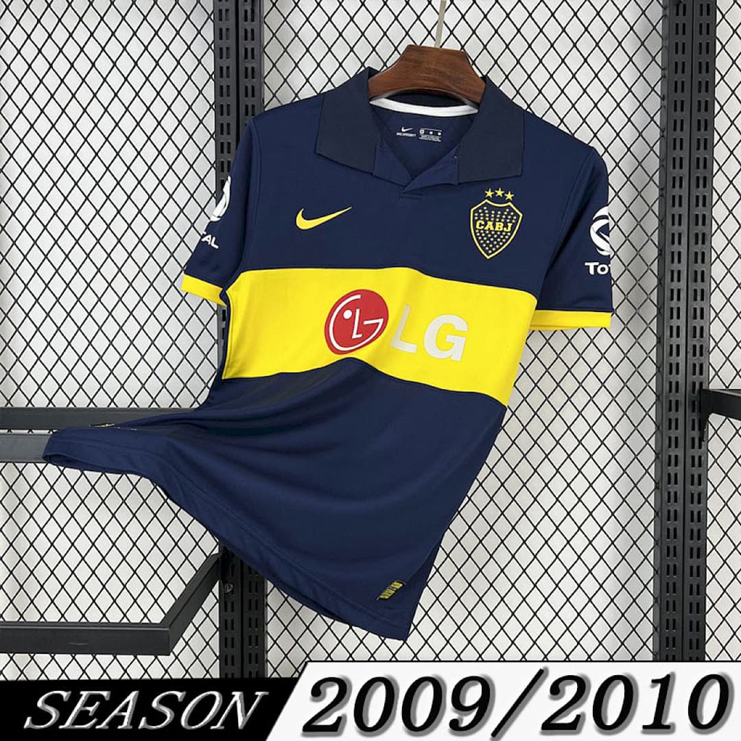 Camisola Retrô Boca 2009/10