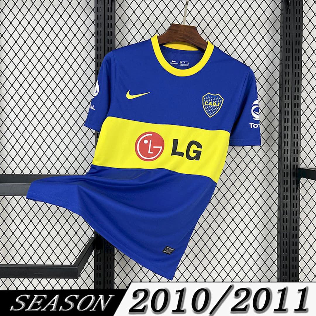 Camisola Retrô Boca 2010/11