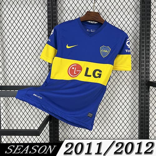 Camisola Retrô Boca 2011/12