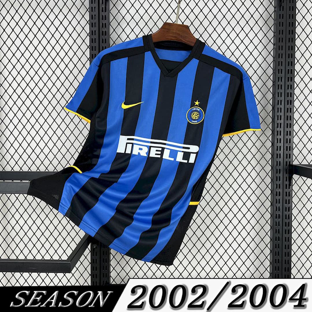 Camisola Retrô Inter 2002/04