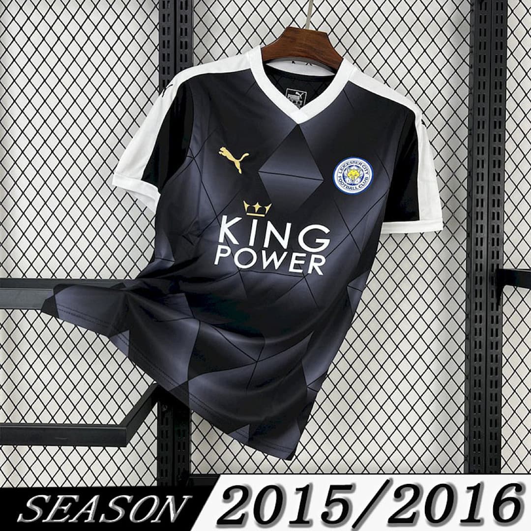 Camisola Retrô Leicester City 2015/16 Away