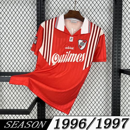 Camisola Retrô River Plate 1996/97 Away