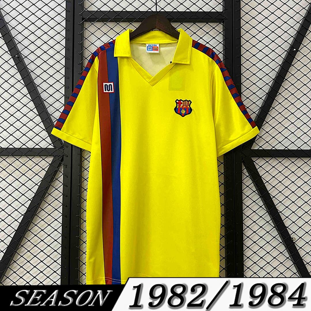 Camisola Retrô Barcelona 1982/84 Away