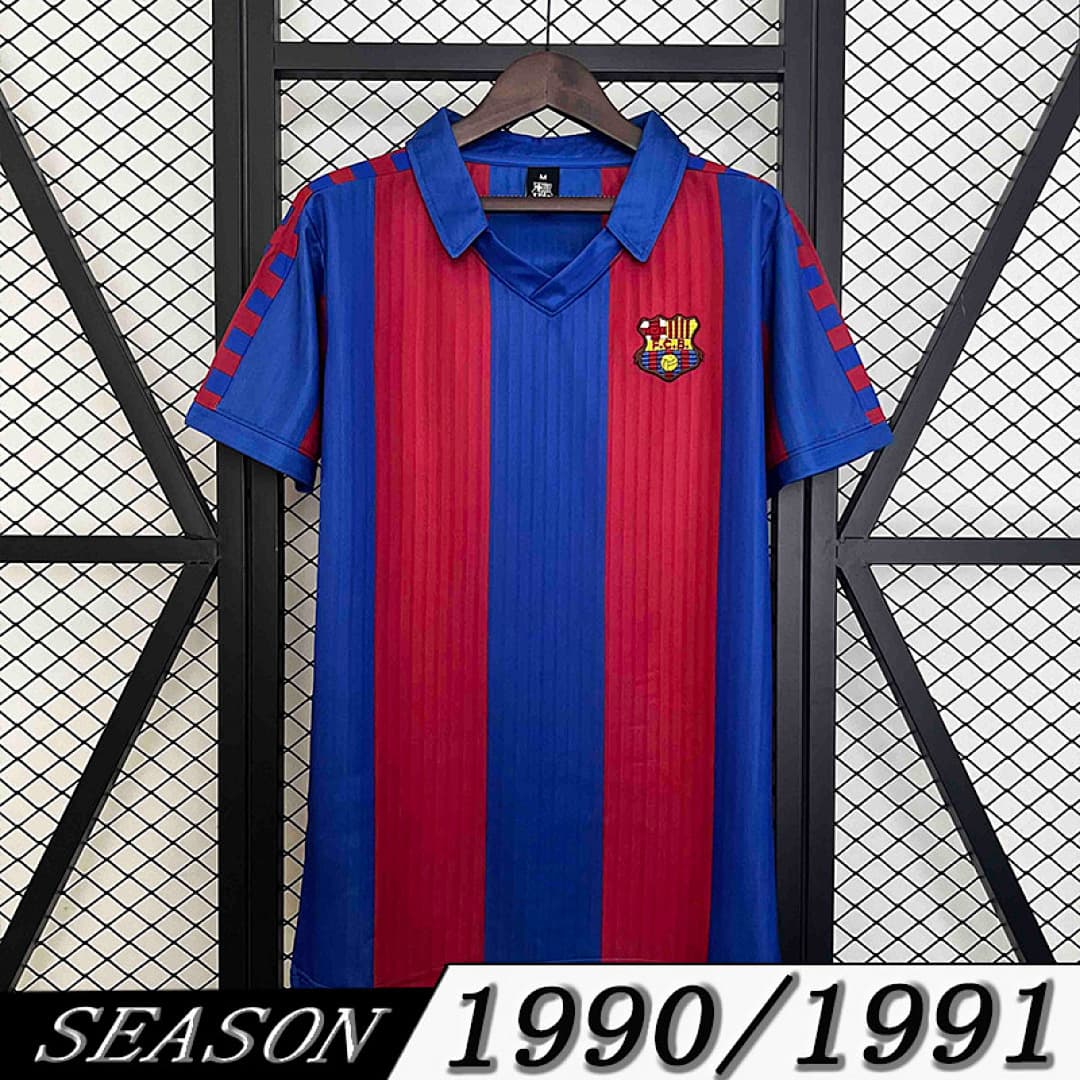 Camisola Retrô Barcelona 1990/91