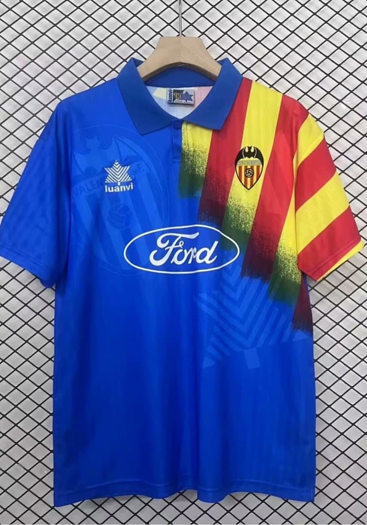 Camisola Retrô Valencia 1995/96 Away