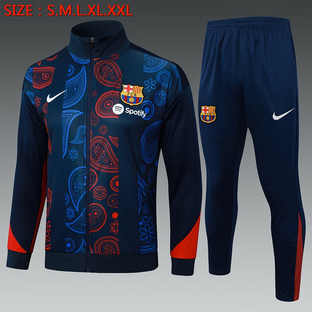 Casaco Barcelona 2026/27 — Azul Royal