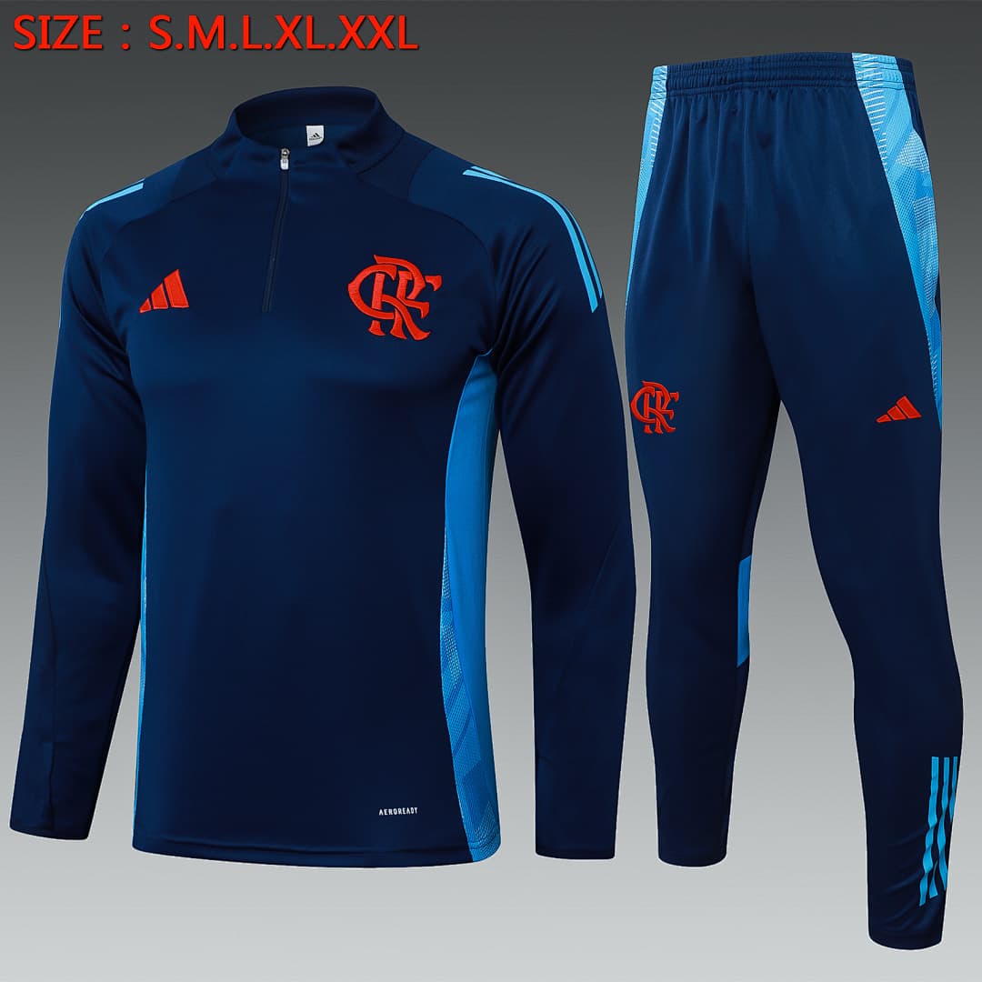 Fato de Treino Flamengo Manga Longa 2026/27 — Azul Royal