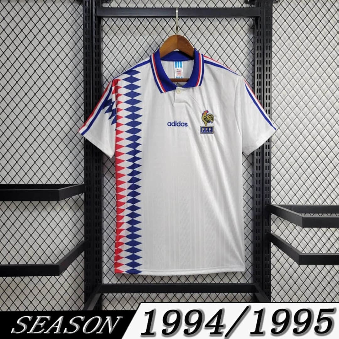 Camisola Retrô Seleção da França 1994 Away