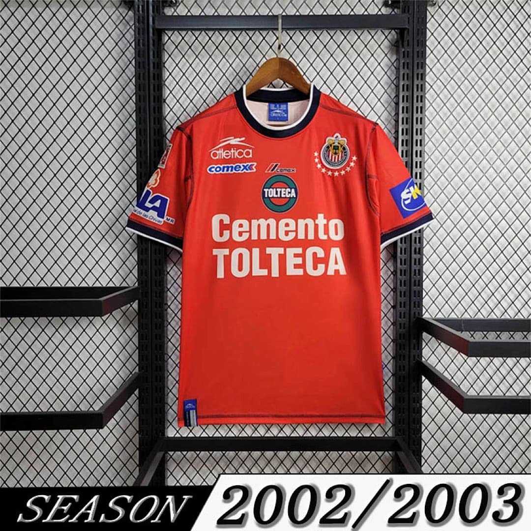 Camisola Retrô Chivas 2002/03 Away