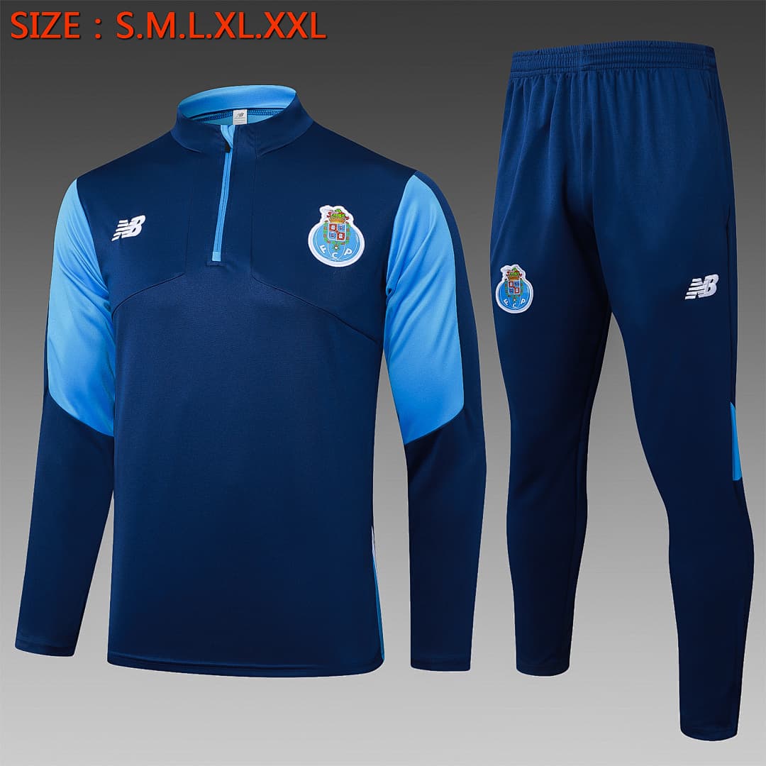Fato de Treino Porto Manga Longa 2026/27 — Azul Royal