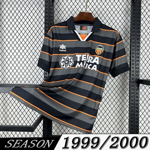 Camisola Retrô Valencia 1999/00 Away