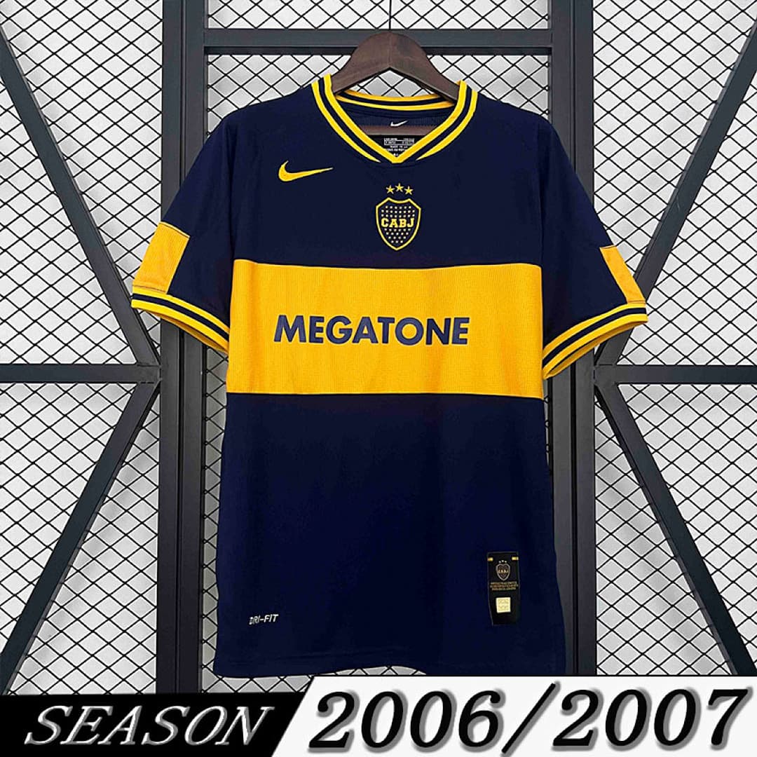 Camisola Retrô Boca 2006/07
