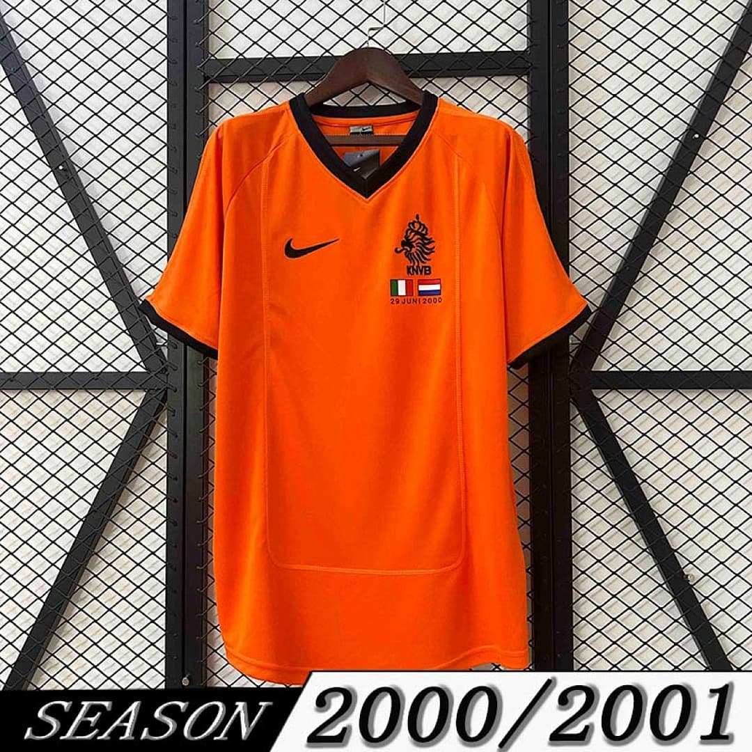 Camisola Retrô Seleção da Holanda 2000