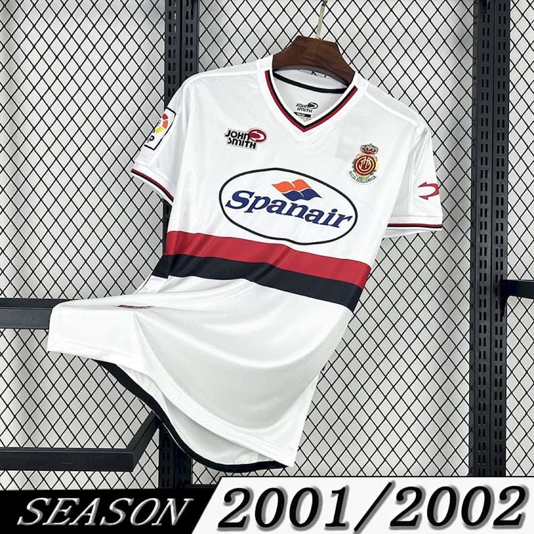 Camisola Retrô Mallorca 2001/02 Away