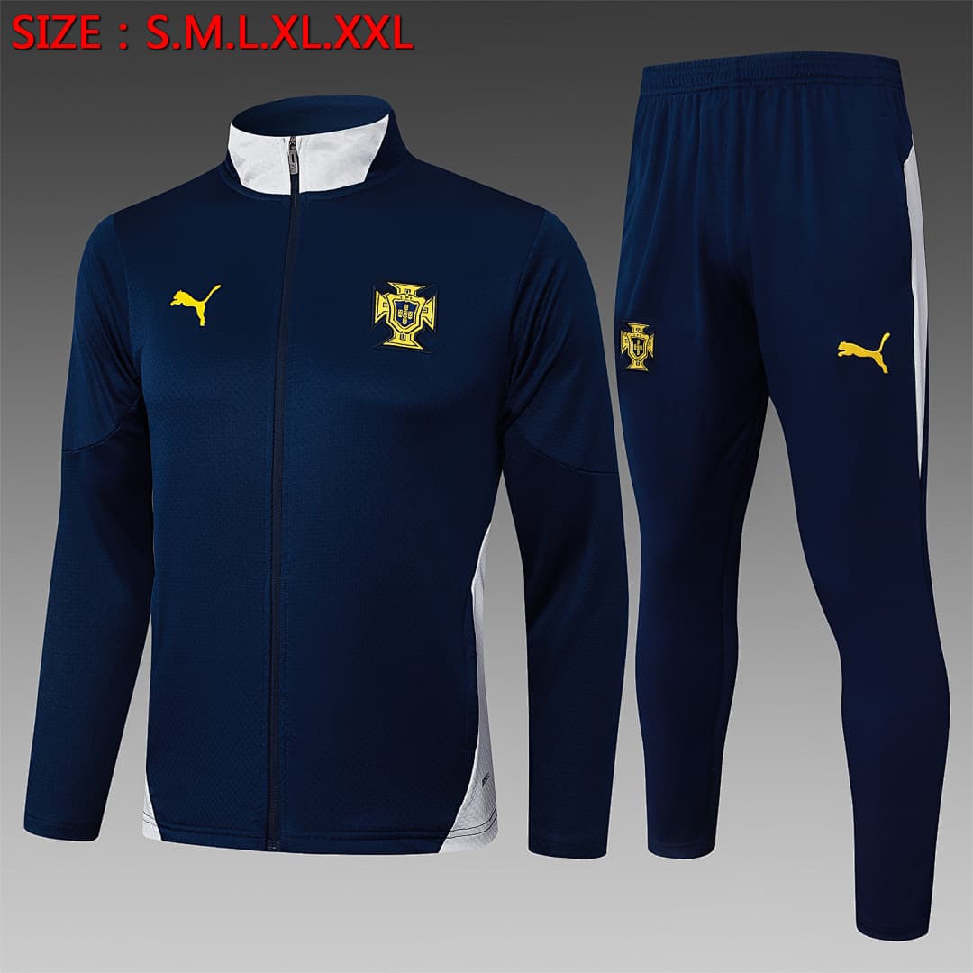 Casaco Seleção de Portugal 2026/27 — Azul Royal
