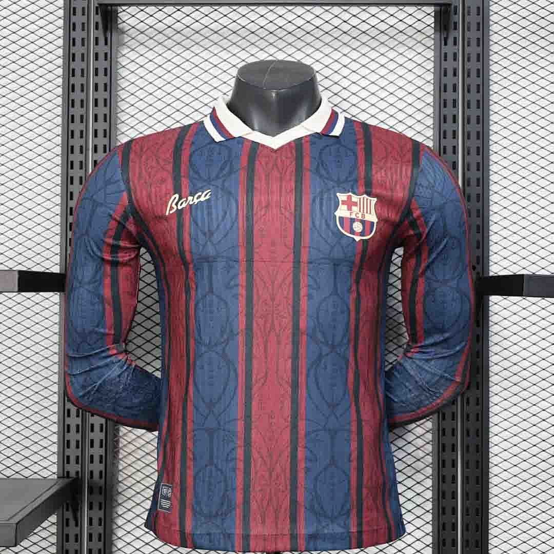Camisola Manga Longa Barcelona Home 2026/27 — Versão Jogador