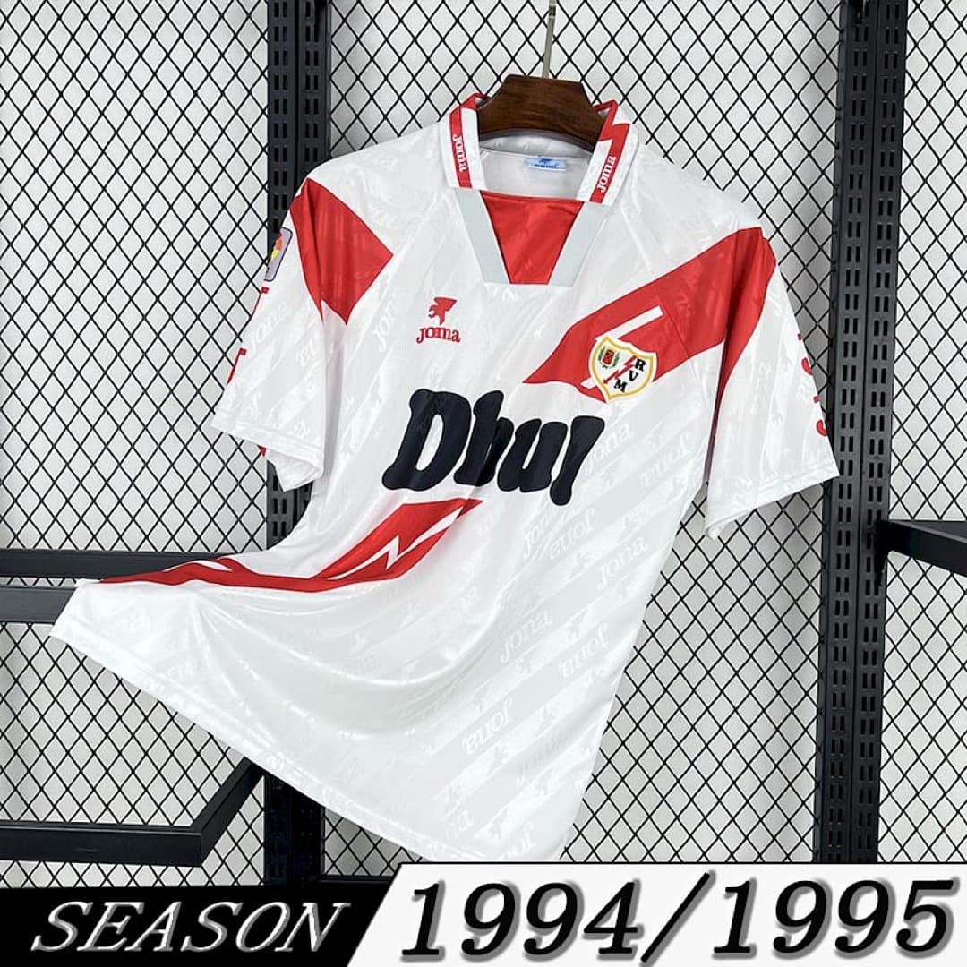 Camisola Retrô Rayo Vallecano 1994/95