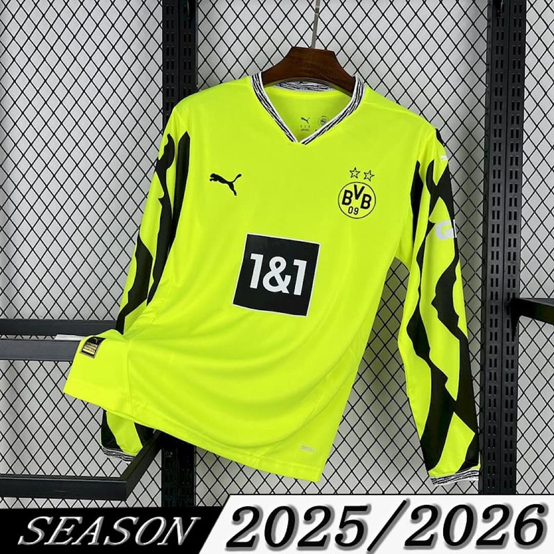 Camisola Manga Longa Dortmund Home 2026/27