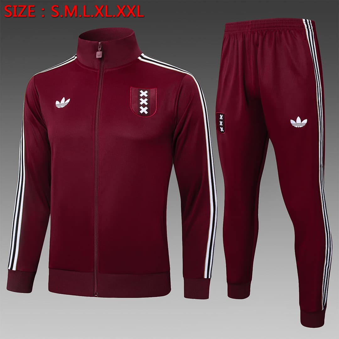 Casaco Ajax 2026/27 — Bordô