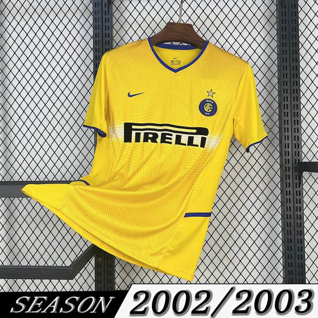 Camisola Retrô Inter 2002/03 Away