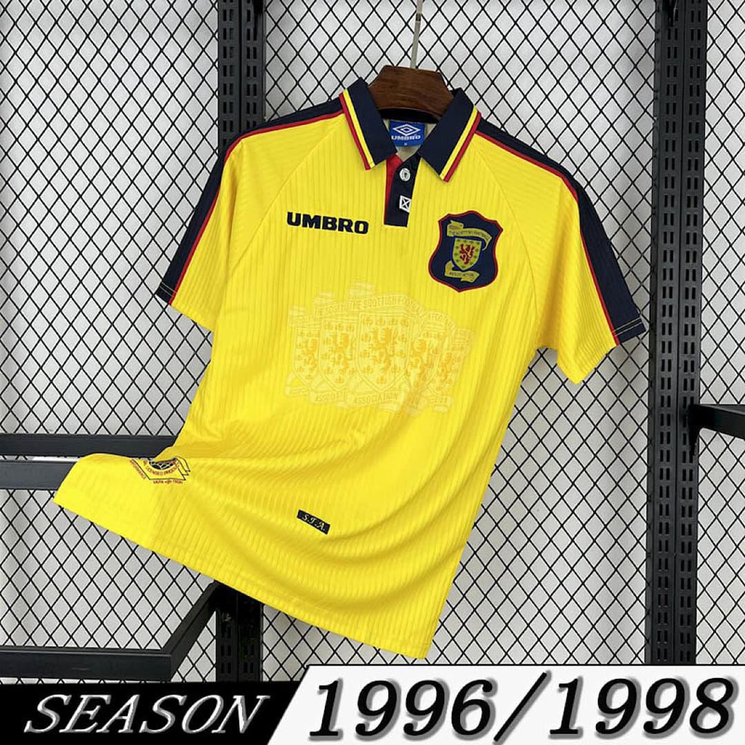 Camisola Retrô Seleção da Escócia 1996/98 Away