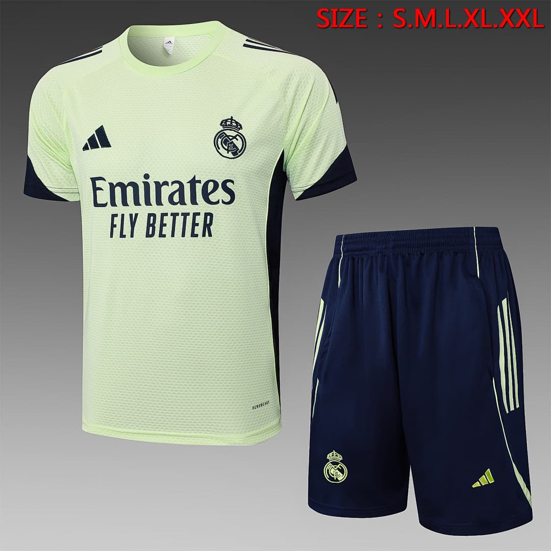 Fato de Treino Real Madrid 2026/27 — Verde Claro