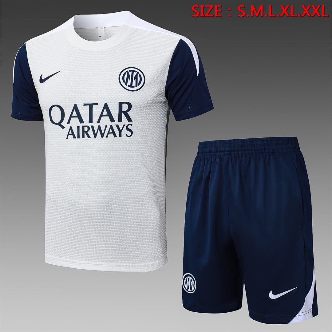 Fato de Treino Inter Milan 2026/27 — Bege Branco