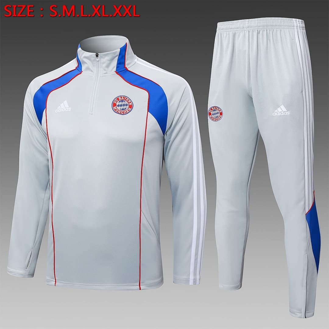 Fato de Treino Bayern Munich Manga Longa 2026/27 — Azul
