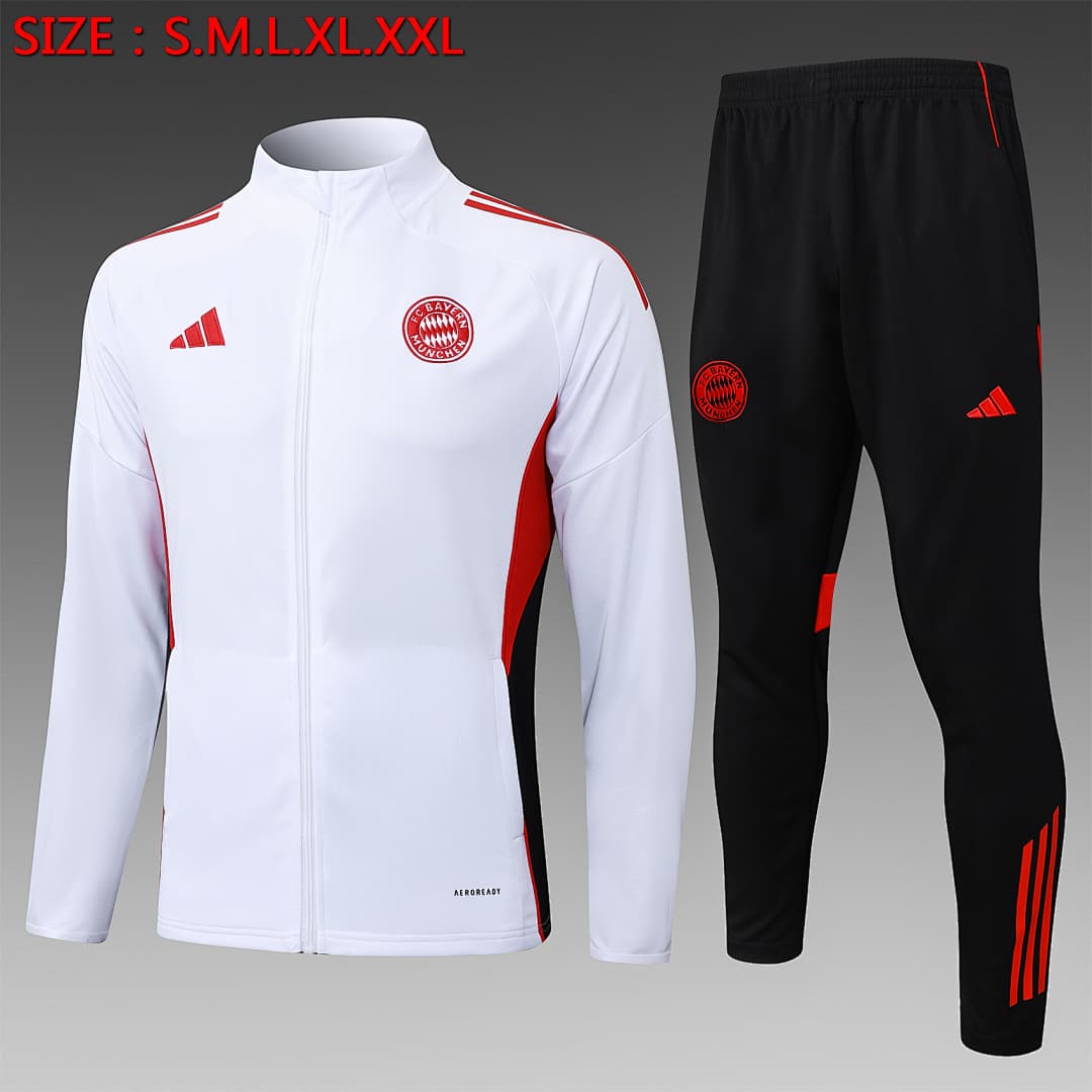 Casaco Bayern Munich 2026/27 — Branco